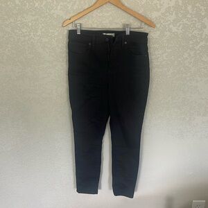 Madewell Black Skinny Jeans